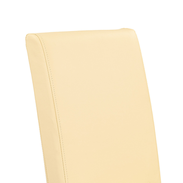 Leziter Scaun Kelly din piele bej [5]