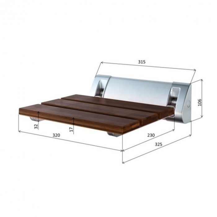 Leziter Scaun rabatabil [5]