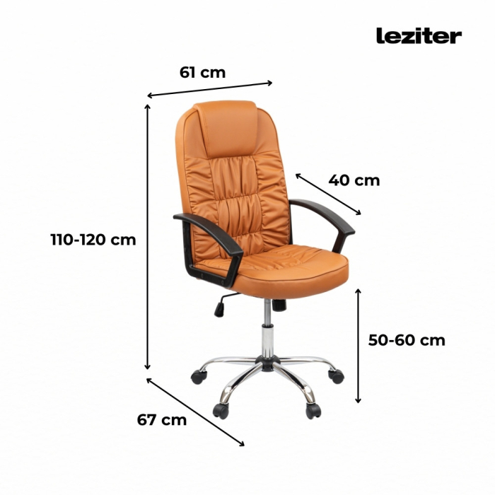 Leziter Scaun rotativ de birou Bristol [2]