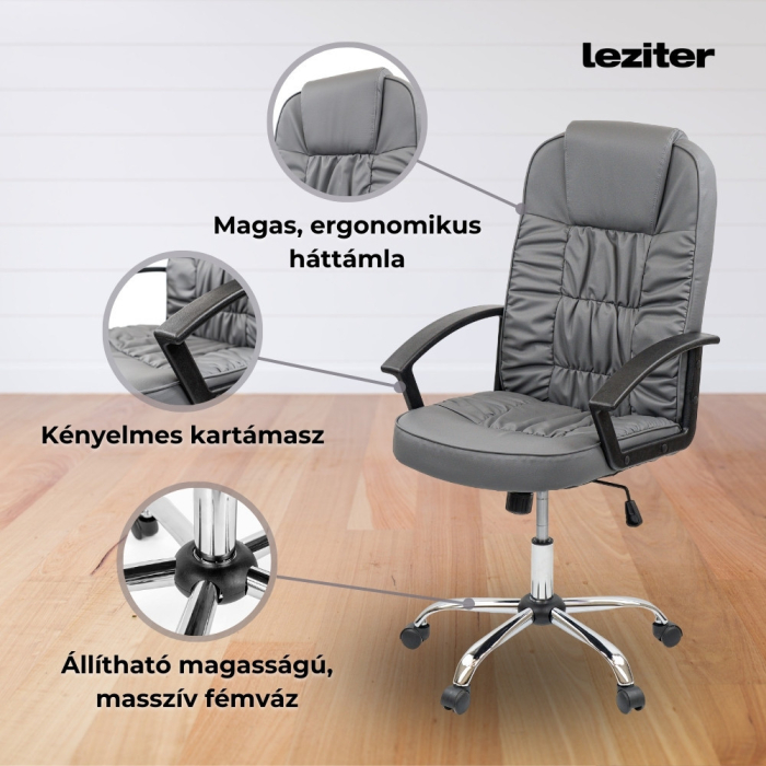 Leziter Scaun rotativ de birou Bristol [3]