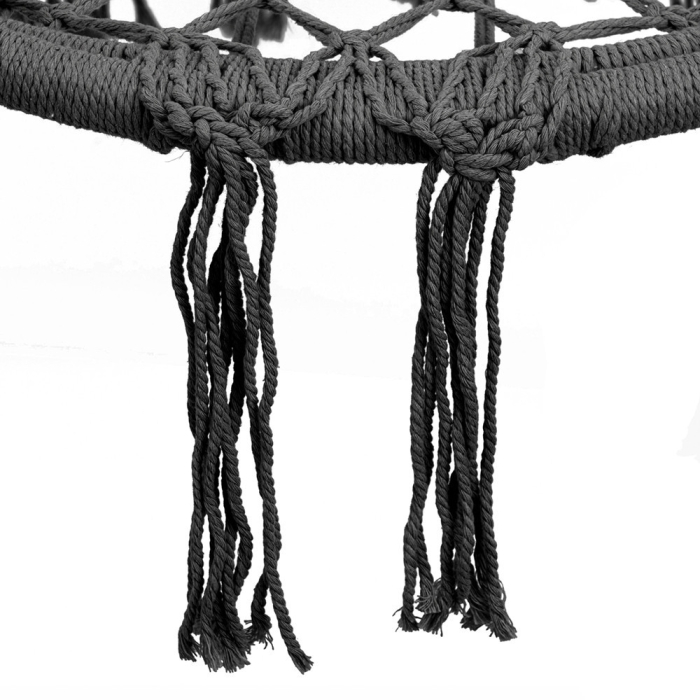 Leziter Scaun suspendat Cardenas negru [6]