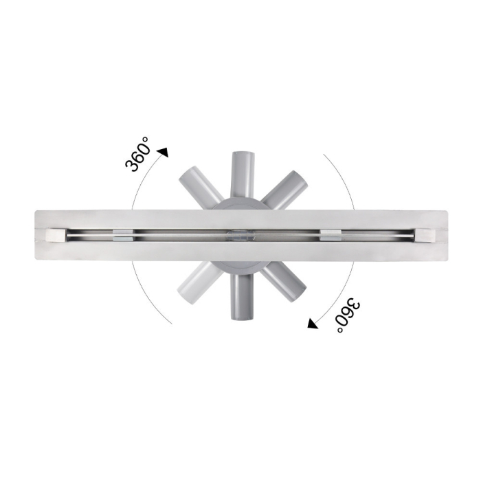 Leziter Scurgere de duș subțire [4]