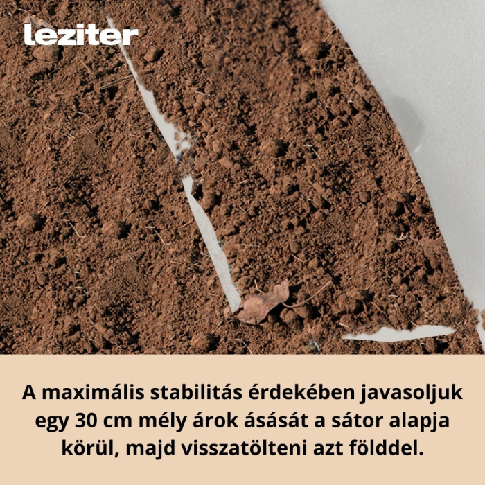 Leziter Seră de balcon 143x73x195 cm transparentă [6]