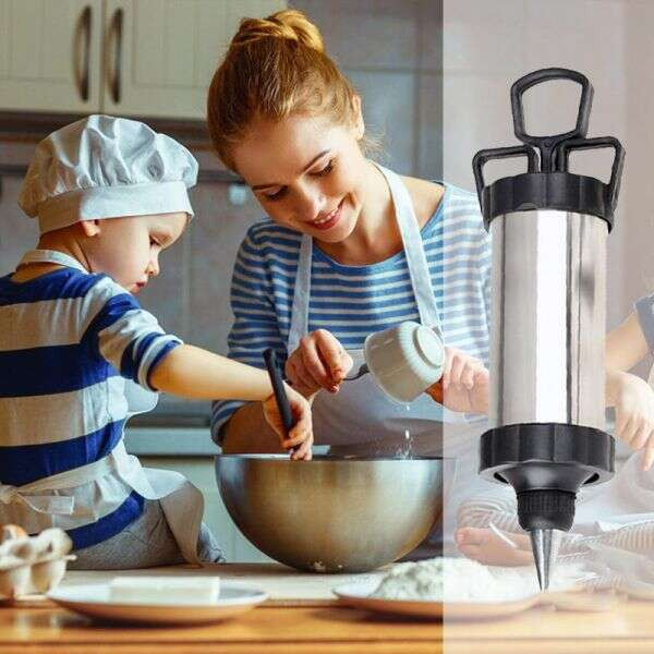 Leziter Set de decorare a tortului Delic cu cutie de copt [4]