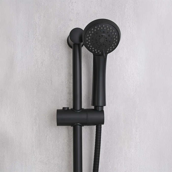 Leziter Set de duș Elara fără baterie, negru [5]