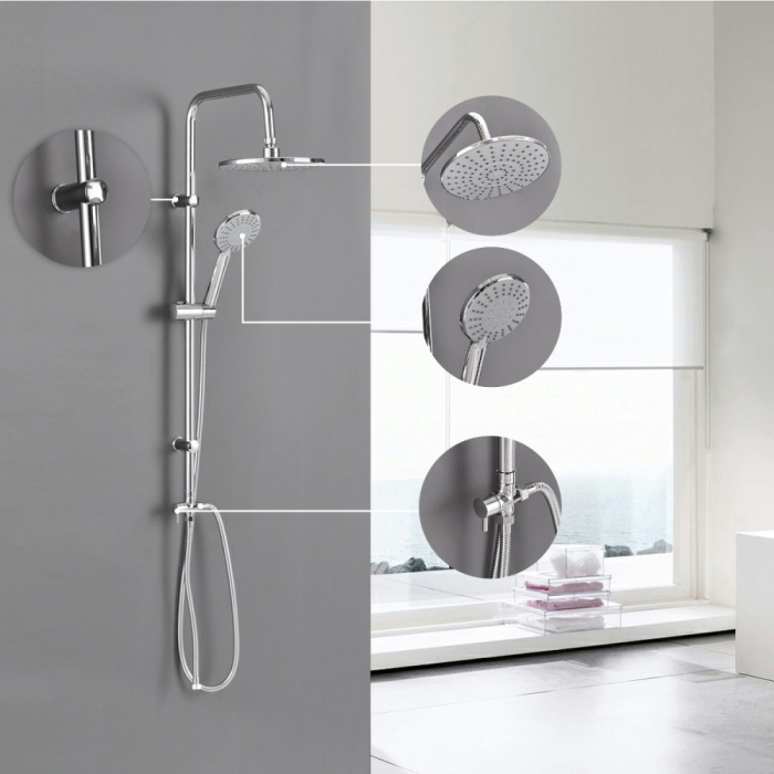 Leziter Set de duș Logan fără baterie [3]