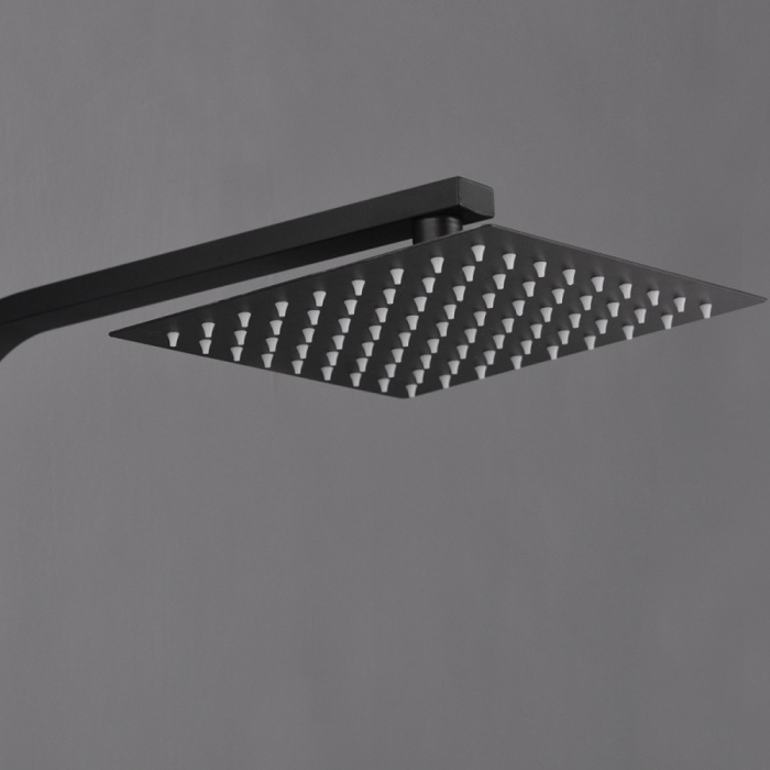 Leziter Set de duș Mazama Black cu baterie termostatică [6]