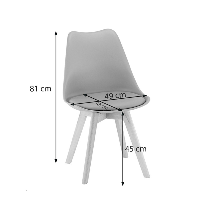 Leziter Set de masă Merlo 4 1 negru [5]