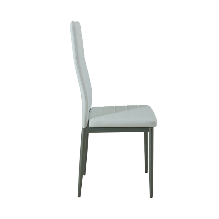 Leziter Set de masă Mezza 4+1 alb-gri [7]