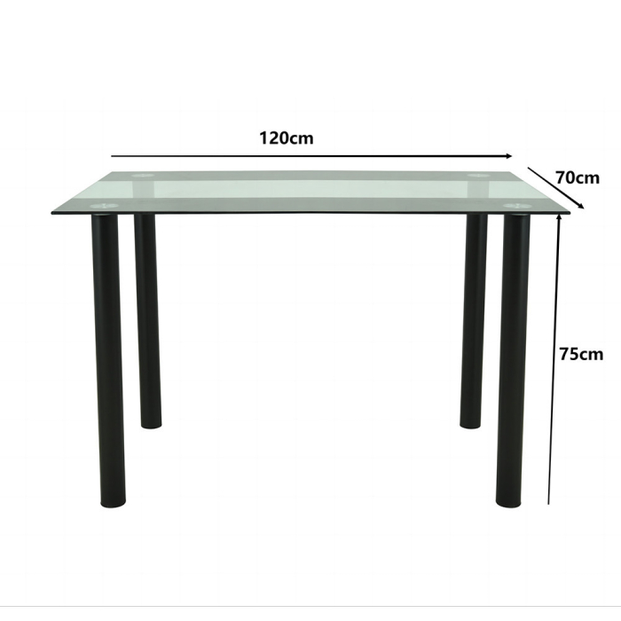 Leziter Set de masă Mezza 4 1 alb-gri [4]
