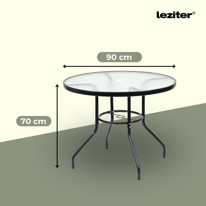 Leziter Set de mobilier de grădină Tanger 4 în 1 [3]