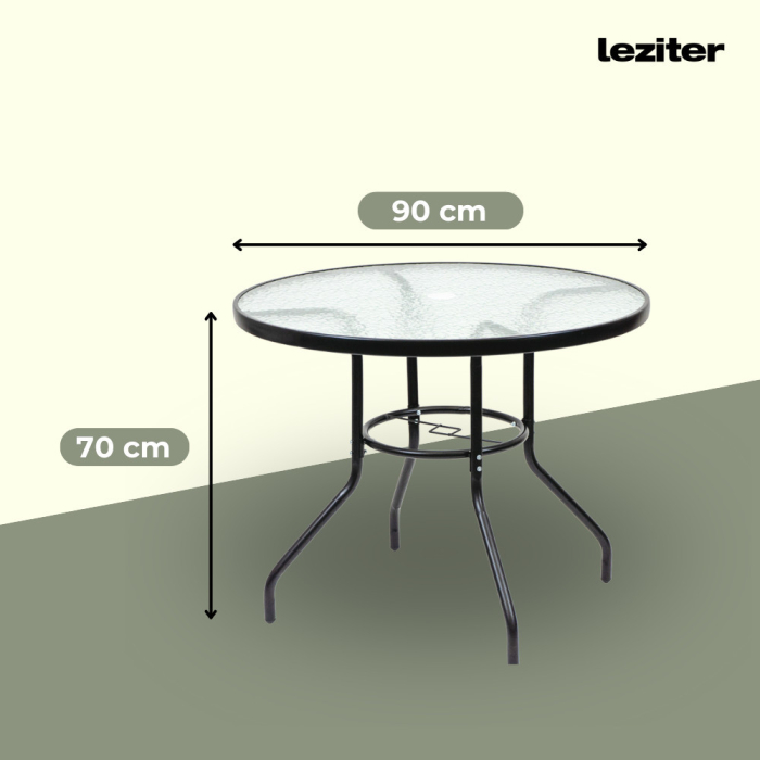 Leziter Set de mobilier de grădină Tessa 4 în 1 [3]