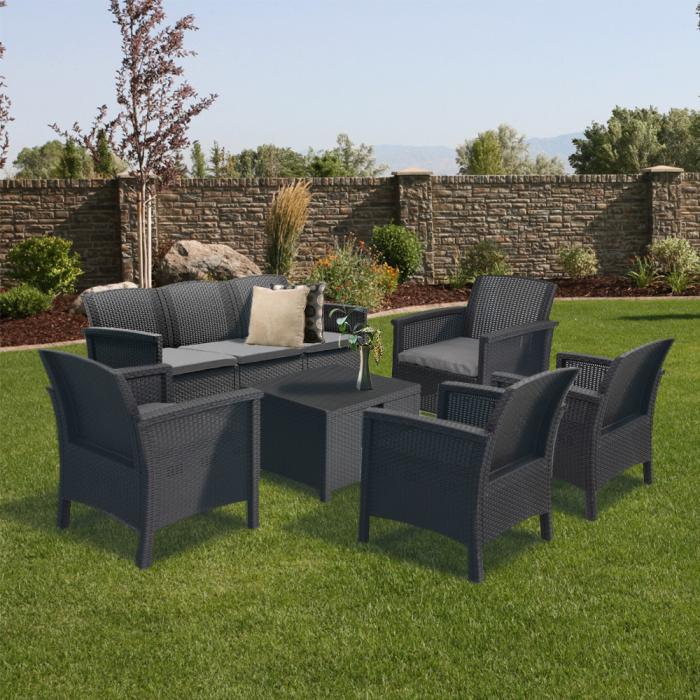 Leziter Set de mobilier de grădină Venus II Large cu 7 locuri [10]