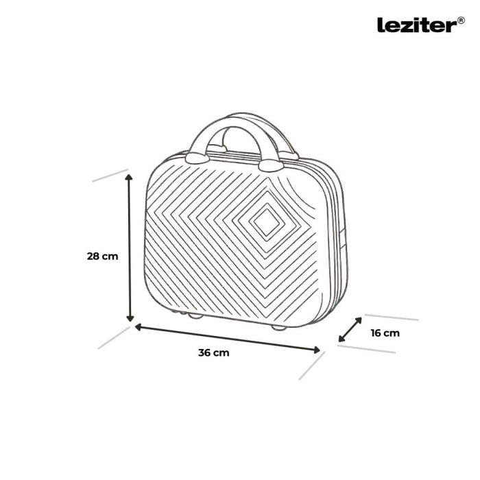 Leziter Set de valize cu rol TraveLux Pro XIX [2]