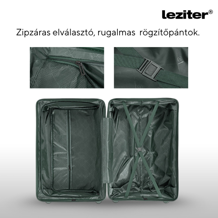 Leziter Set de valize cu roți TraveLux Endure, verde închis [9]