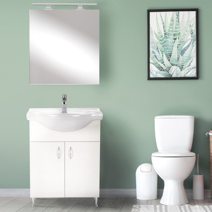 Leziter Set mobilier baie Ella 65, alb [2]