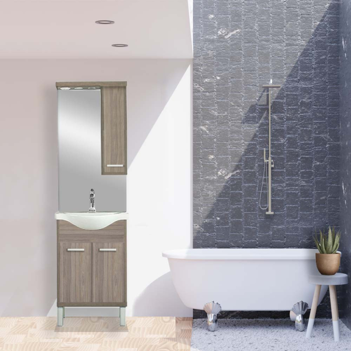 Leziter Nerva 55 mobilier de baie complet, Rauna sil [6]