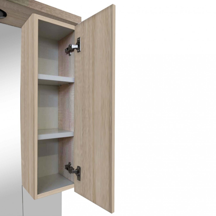 Leziter Set mobilier baie Nerva 75, stejar Sonoma [2]