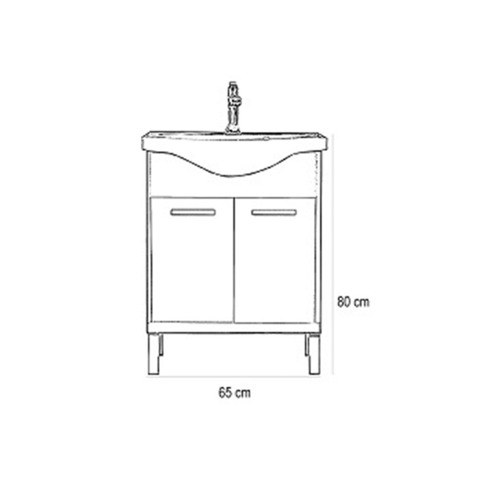 Leziter Set mobilier baie Nerva65 completă [2]