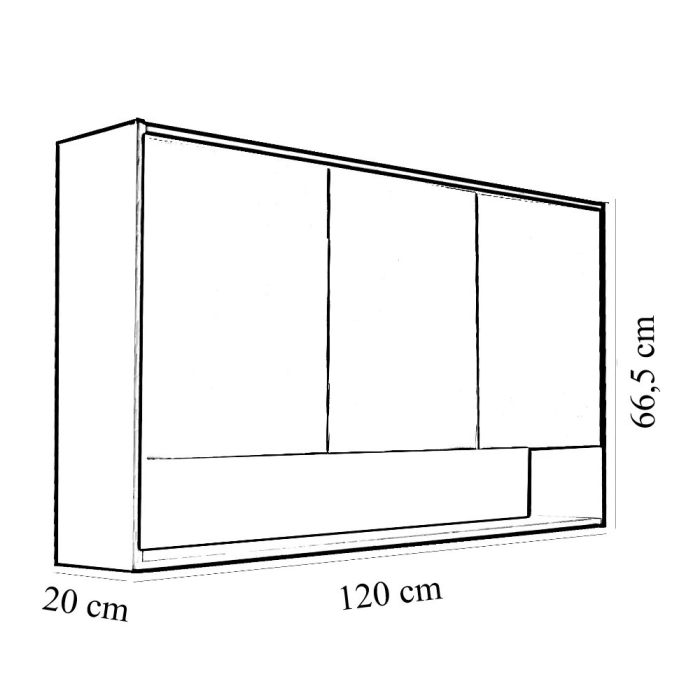 Leziter Set mobilier baie Porto 120 [6]