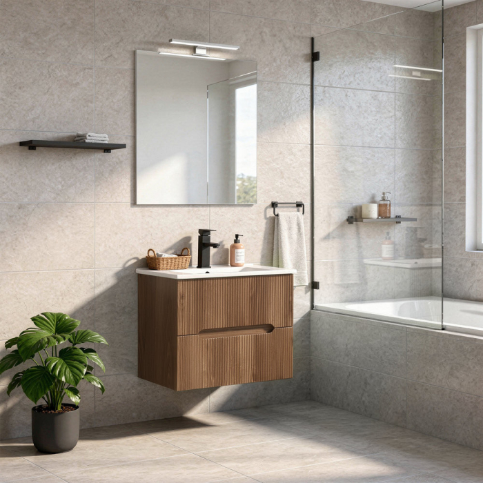 Leziter Set mobilier baie Trent 60 complet [2]