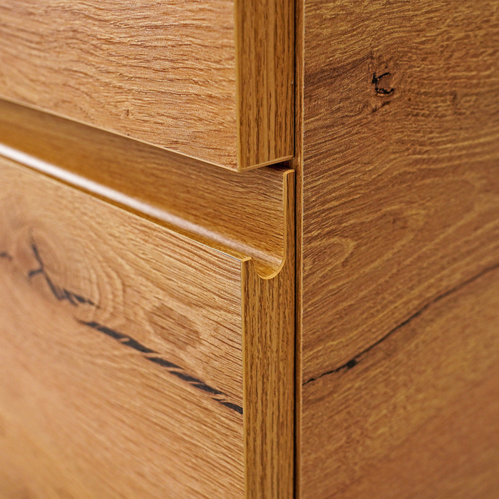 Leziter Vario Pull 100 mobilier de baie complet stejar- stejar [6]