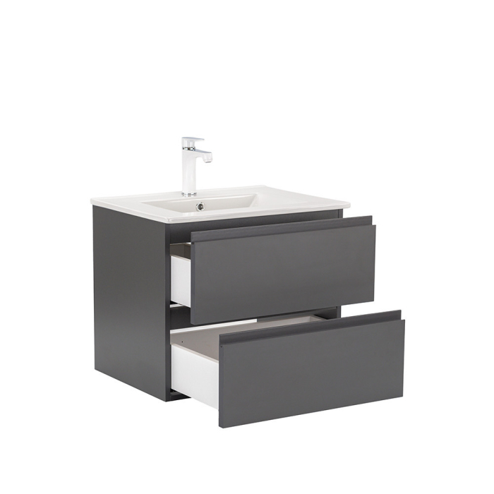 Leziter Vario Pull 60 mobilier de baie complet antracit-antracit [5]