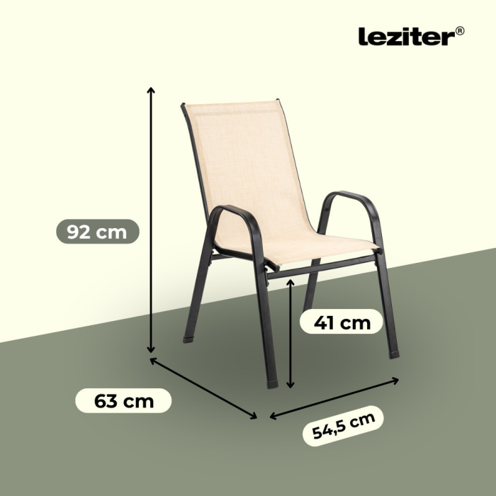 Leziter Set mobilier de grădină Arlon 4 în 1 [3]