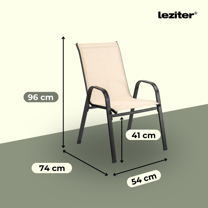 Leziter Set mobilier de grădină Arlon 6 în 1 [3]