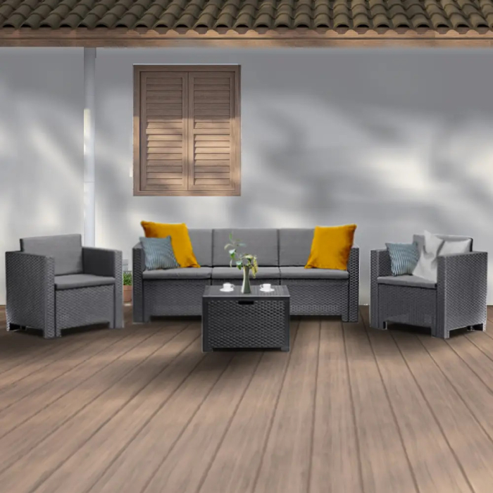 Leziter Set mobilier de grădină City cu 5 locuri [3]