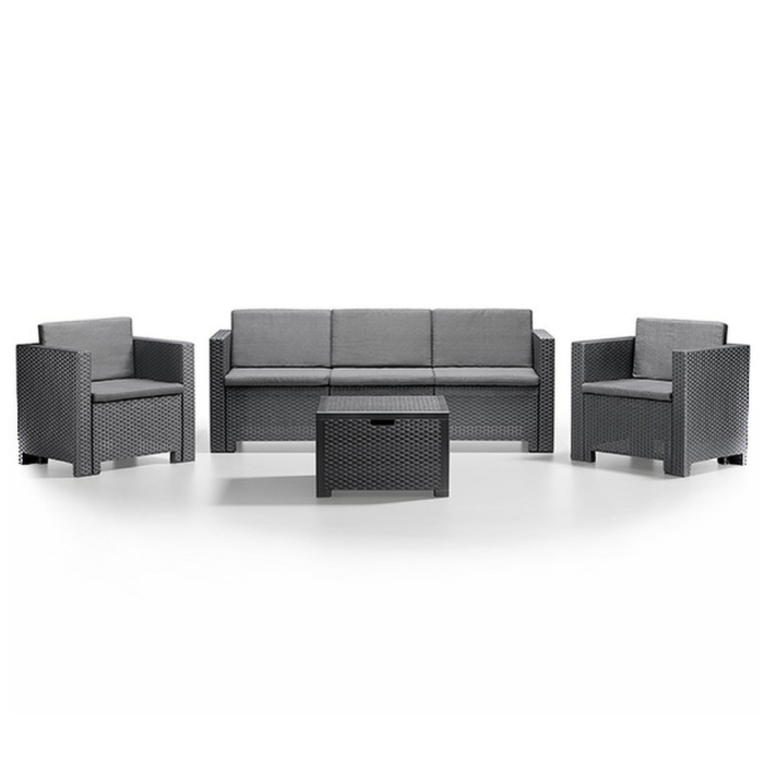 Leziter Set mobilier de grădină City cu 5 locuri [2]