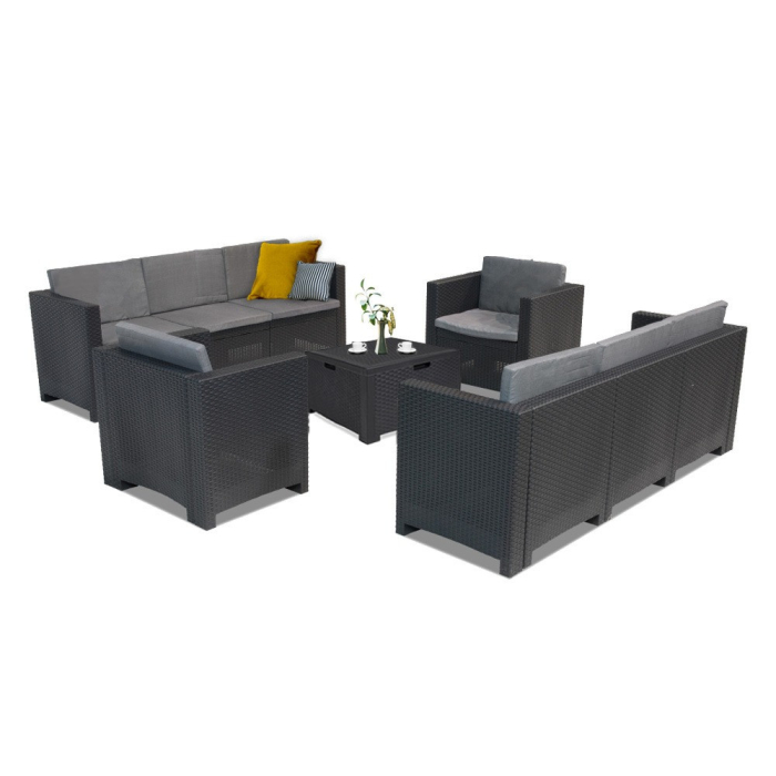 Leziter Set mobilier de grădină City Large cu 8 locuri [2]