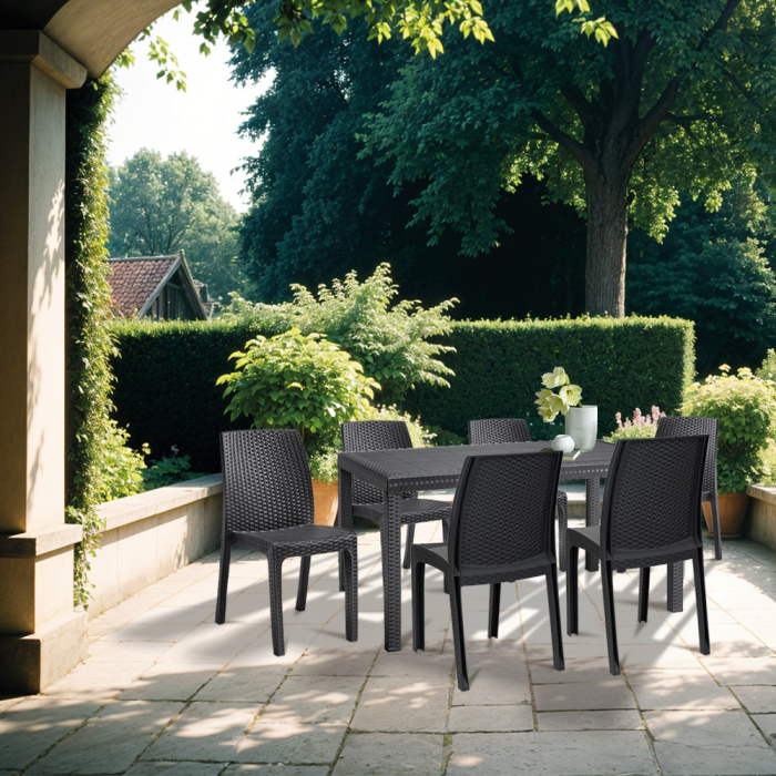 Leziter Set mobilier de grădină Hellda 6 în 1 [2]