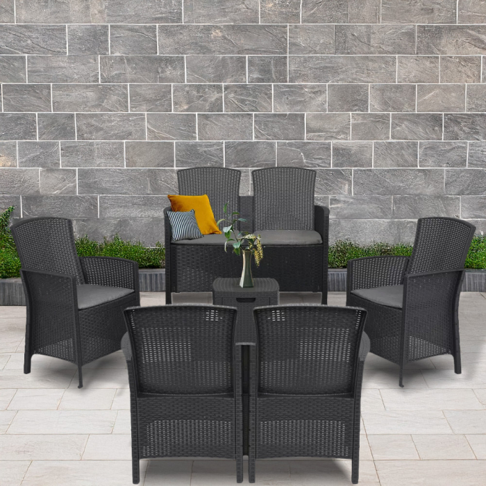 Leziter Set mobilier de grădină Lima cu 6 locuri [2]