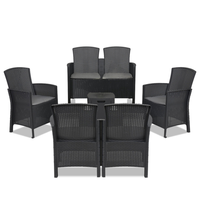 Leziter Set mobilier de grădină Lima cu 6 locuri [9]