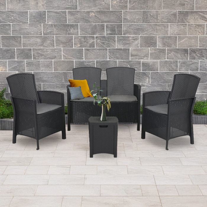 Leziter Set mobilier de grădină Lima II cu 4 locuri [2]