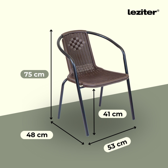 Leziter Set mobilier de grădină Lund 4 în 1 [2]