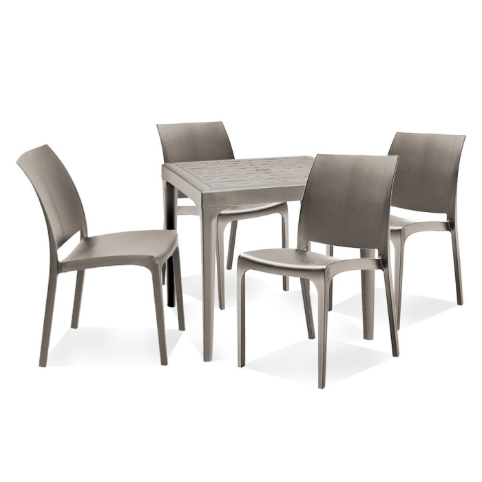 Leziter Malara 4+1 set de mobilier de grădină cappuccino [2]