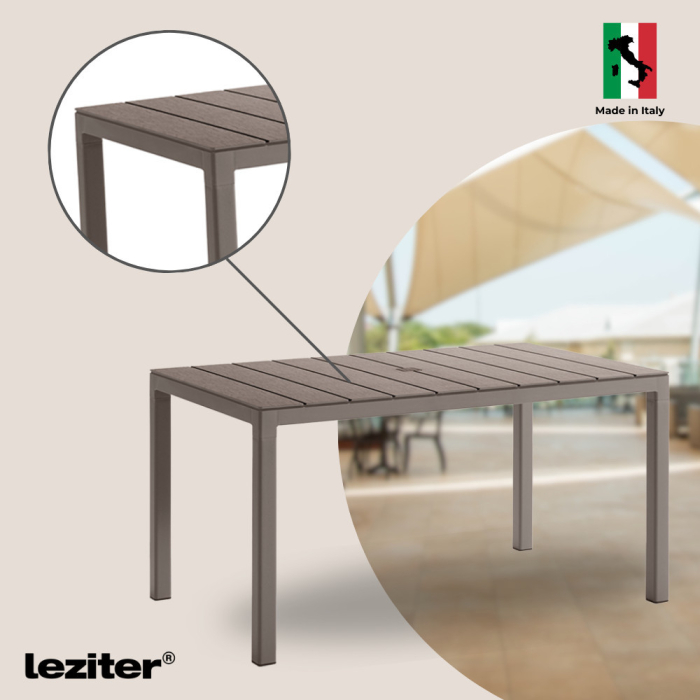 Leziter Set mobilier de grădină Nassau 6+1 cappuccino [4]