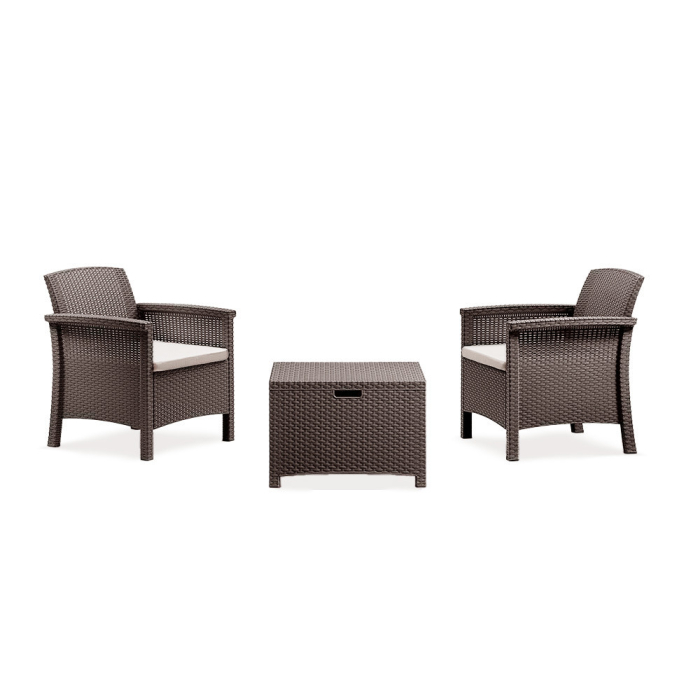 Leziter Set mobilier de grădină Venus Balcon, maro [10]