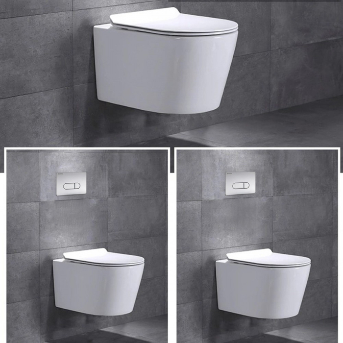 Leziter Set rezervor WC montat pe perete Ride [6]