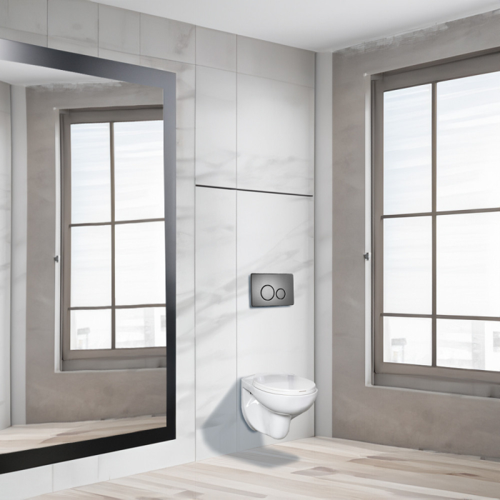 Leziter Set rezervor WC montat pe perete Roya Doris 81GRE [2]