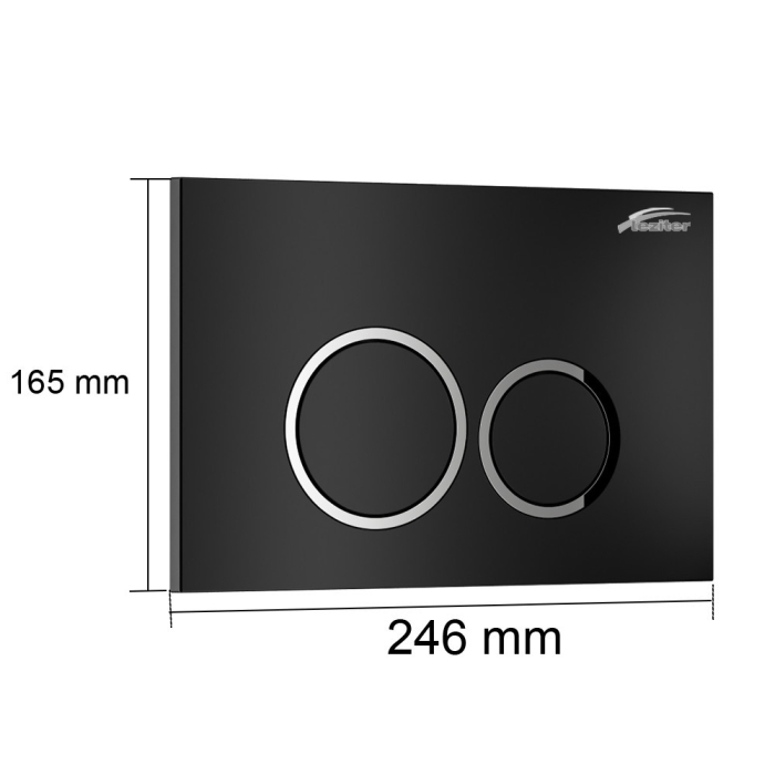 Leziter Set rezervor WC montat pe perete Roya Ride 082B [6]