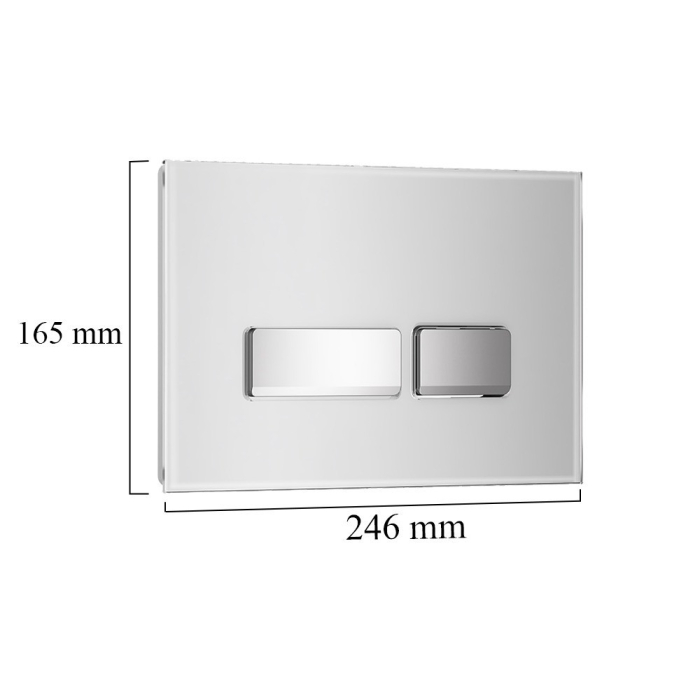 Leziter Set rezervor WC montat pe perete Roya Tina 22W [5]