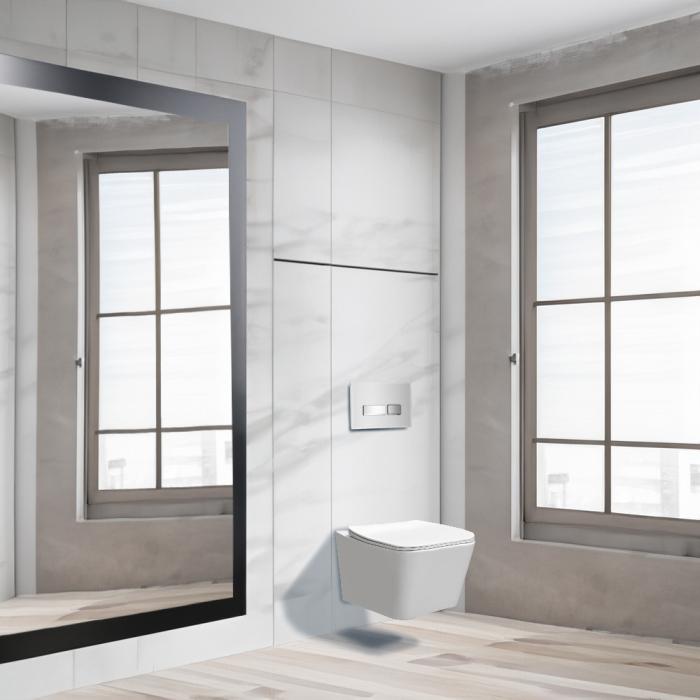 Leziter Set rezervor WC montat pe perete Roya Tinos 22W [2]