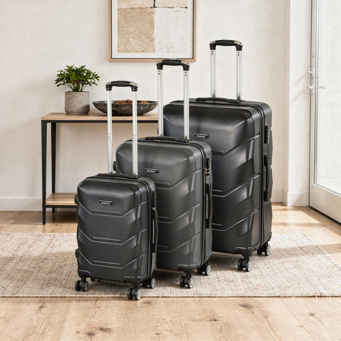 Leziter Set valize cu role TraveLux Max XI negru [2]