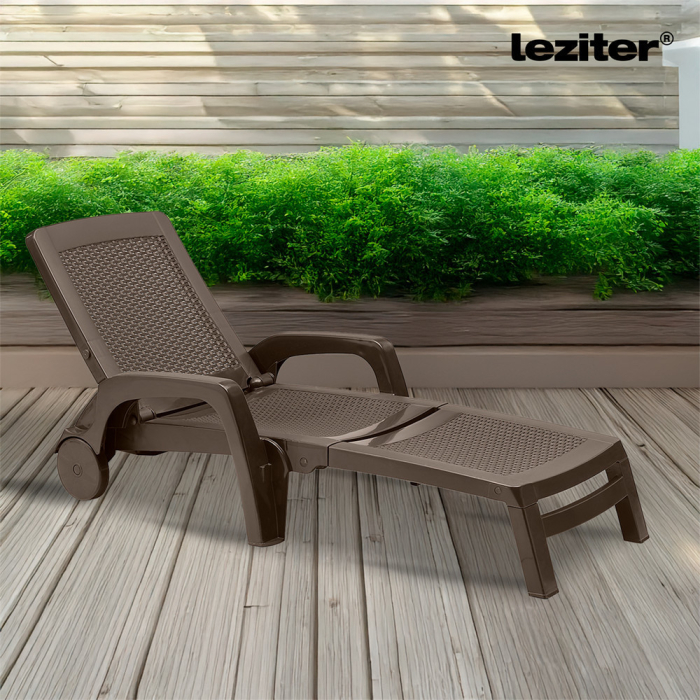 Leziter Șezlong Omaha maro [2]