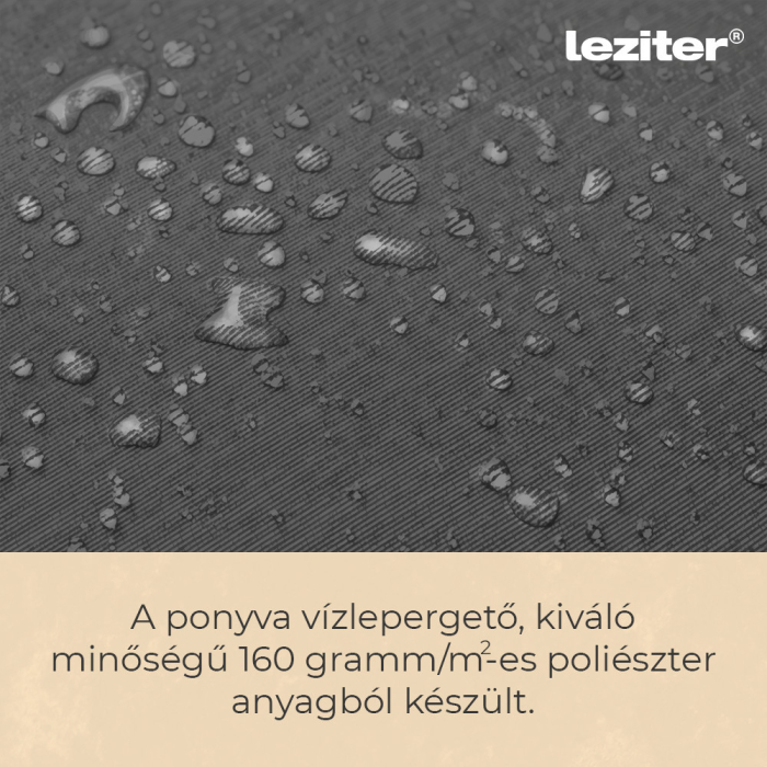 Leziter Solari parasol de gradina cu led gri deschis 300 cm [4]