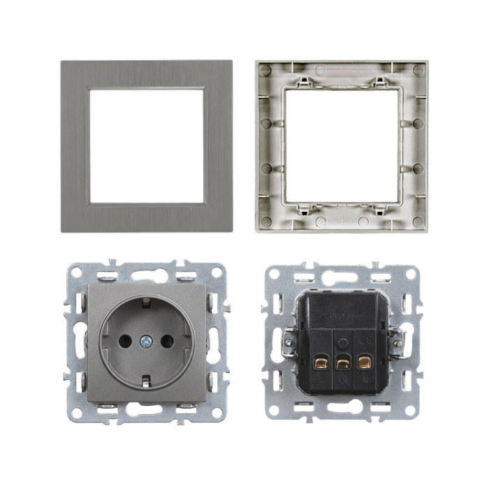 Leziter Ștecher Nova cu cadru gri [4]