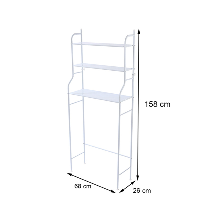 Leziter Suport pentru mașină de spălat LMA-01 alb [3]